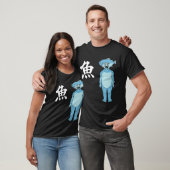 Lächelnder Fisch T-Shirt (Unisex)
