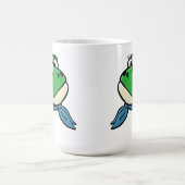 Lächelnder Frosch Kaffeetasse (Mittel)