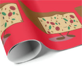 Lächelnder Fruchtkuchen Geschenkpapier (Rolleneckpunkt)