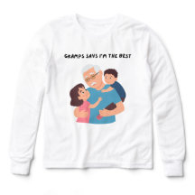 Lächelnder Großvater