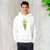 Lächelnder grüner Chili Pepper Hoodie