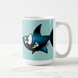 Lächelnder Haifisch Kaffeetasse