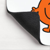 Lächelnder Herr Frohsinn Mousepad (Ecke)