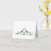 Lächelnder Hund - Anmerkungs-Karte - 5,6" x 4" Karte (Gelbe Blume)