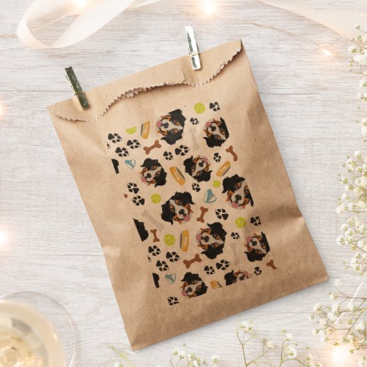 Lächelnder Hund Bernese Mountain Hund Geschenktütchen (Ausgeschnitten)