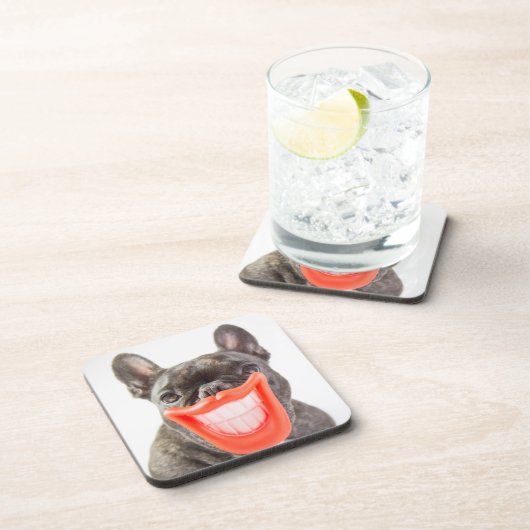 Lächelnder Hund Getty Bild-| A Untersetzer (Rechte Seite)