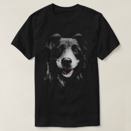 Lächelnder Hund-T - Shirt