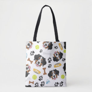 Lächelnder HundBernese Gebirgshund Tasche