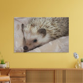 Lächelnder Igel Leinwanddruck (Insitu (Wohnzimmer))