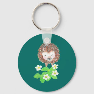 Lächelnder Igel Schlüsselanhänger