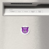 Lächelnder Imp - Emoji Magnet (In Situ (Geschirrspüler))