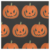 Lächelnder Jack Pumpkin Stoff (Muster)