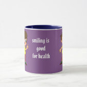 lächelnder Junge Tasse (Zentrum)