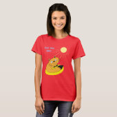 Lächelnder KatzenT - Shirt (Vorne ganz)