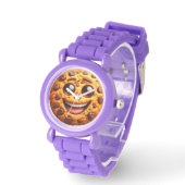 Lächelnder Keks. Armbanduhr (Winkel)