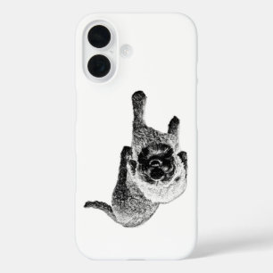 Lächelnder Lagotto-Fall – Lockiger Hundeschritt iPhone 16 Hülle