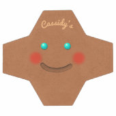 Lächelnder Lebkuchenmann Fußball (Flach)