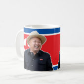 Lächelnder lieber Leader Kaffeetasse (Vorderseite Links)