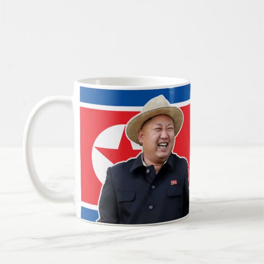 Lächelnder lieber Leader Kaffeetasse (Links)