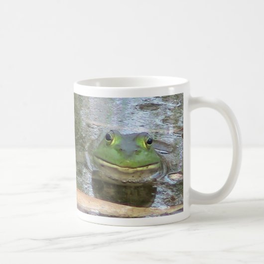 Lächelnder Ochsenfrosch Tasse (Rechts)