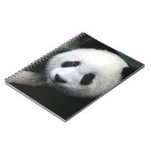 Lächelnder Panda-Bär Notizblock (Linke Seite)