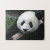 Lächelnder Panda-Bär Puzzle (Horizontal)
