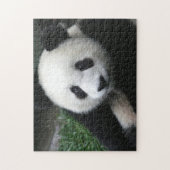 Lächelnder Panda-Bär Puzzle (Vertikal)
