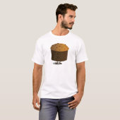 Lächelnder Panettone T-Shirt (Vorne ganz)