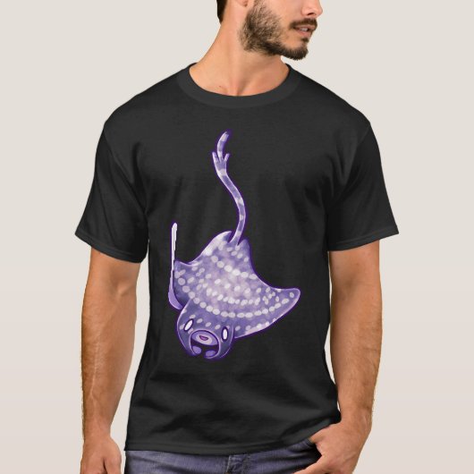 Lächelnder Rochen T-Shirt (Vorderseite)