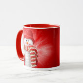lächelnder Schneemann Tasse (Vorderseite Links)
