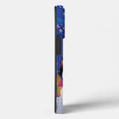 Lächelnder Schneemann und Weihnachtsmann Case-Mate iPhone Hülle (Rückseite / Rechts)