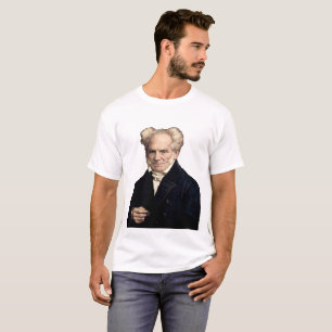 Lächelnder Schopenhauer T-Shirt