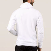 Lächelnder Schuljunge mit Rucksack Hoodie (Rückseite)