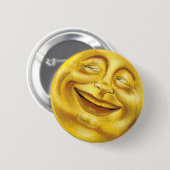 Lächelnder Sun Button (Vorne & Hinten)