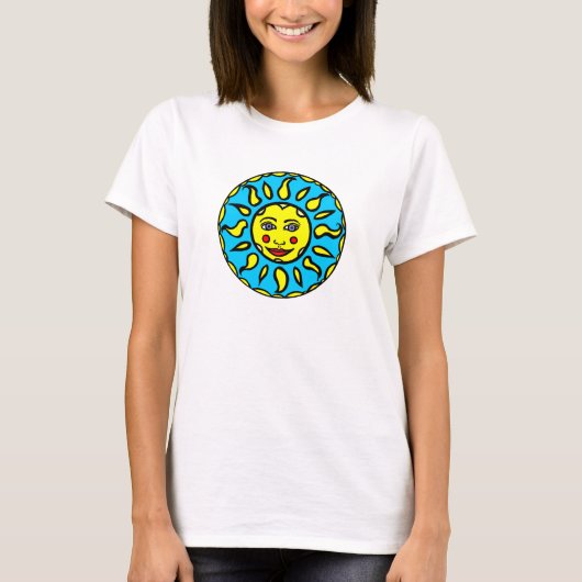 Lächelnder Sun T-Shirt (Vorderseite)