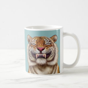 Lächelnder Tiger Kaffeetasse