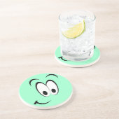 Lächelnder Untersetzer (Seite)