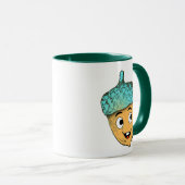 Lächelnder Wald-Eichhörnchen-Freund Tasse (VorderseiteRechts)
