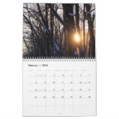 Lächelnder Wolf-Fotografie-Kalender Kalender (Feb 2026)