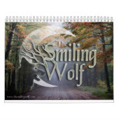 Lächelnder Wolf-Fotografie-Kalender Kalender (Titelbild)