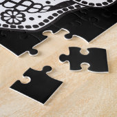 Lächelnder Zuckerschädel Puzzle (Seite)