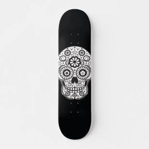 Lächelnder Zuckerschädel Skateboard