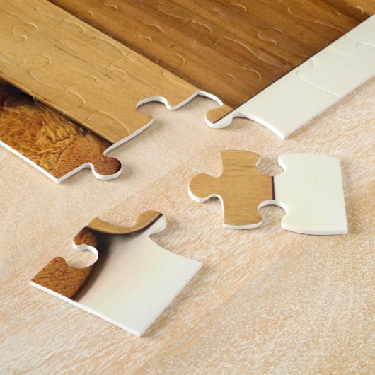 Lächelndes Bärenpuzzle Puzzle (Seite)