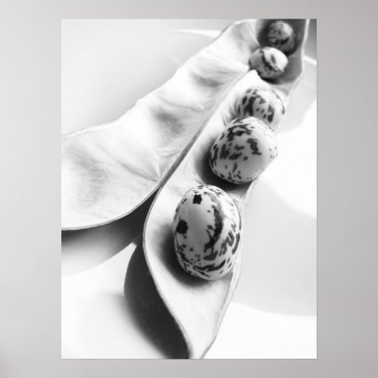 Lächelndes Bean Poster (Vorne)