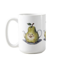 Lächelndes Birnentepot