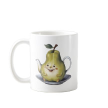 Lächelndes Birnentepot