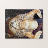 Lächelndes Buddha-Puzzle Puzzle (Horizontal)