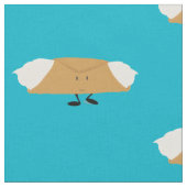 Lächelndes cannoli stoff (Nahaufnahme)