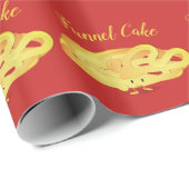 Lächelndes Charakter | des Trichter-Kuchens Geschenkpapier (Rolleneckpunkt)