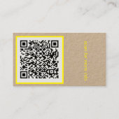 Lächelndes chinesisches Kind - glückliches neues J Visitenkarte (Rückseite)